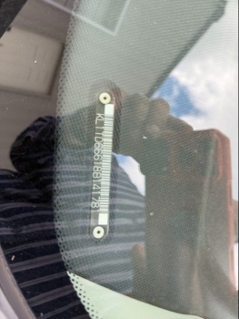 2008 chevrolet aveo5 ls with 134441 miles for sale near elk-river, minnesota 106487_48_windshield_vin_plate.jpg