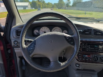 1999 chrysler town-and-country limited-fwd with 88290 miles for sale near elk-river, minnesota 106499_33_dash_from_driver.jpg
