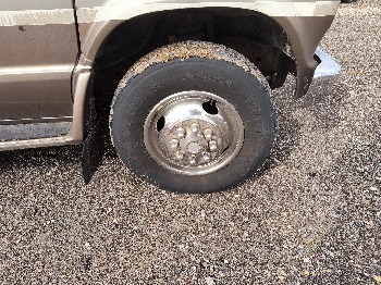 1990 ford econoline e350 with 12 miles for sale near Elk River, Minnesota 106502_14_rear_pass_wheel.jpg