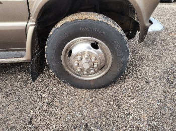 1990 ford econoline e350 with 12 miles for sale near Elk River, Minnesota 106502_15_front_pass_wheel.jpg