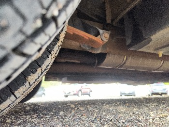 1990 ford econoline e350 with 12 miles for sale near Elk River, Minnesota 106502_20_undercar_rear_pass.jpg