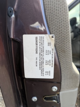 2000 saturn ls ls2 with 158842 miles for sale near elk-river, minnesota 106526_47_door_vin_sticker.jpg