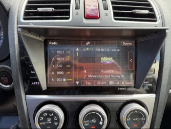 2016 subaru crosstrek 2.0i-limited-pzev-cvt with 119812 miles for sale near elk-river, minnesota 106535_39_radio_closeup.jpg