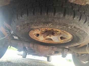 2014 chevrolet express 2500-cargo with 199160 miles for sale near elk-river, minnesota 106556_27_spare_tire.jpg
