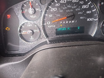 2014 chevrolet express 2500-cargo with 199160 miles for sale near elk-river, minnesota 106556_44_mileage_closeup.jpg