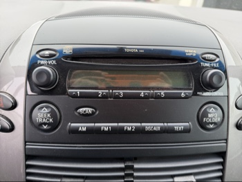 2006 toyota sienna le-7-passenger with 96729 miles for sale near Elk River, Minnesota 106581_39_radio_closeup.jpg