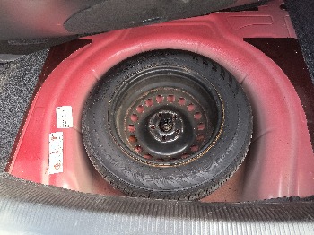 2010 volkswagen jetta s-pzev with 147137 miles for sale near Elk River, Minnesota 106585_27_spare_tire.jpg
