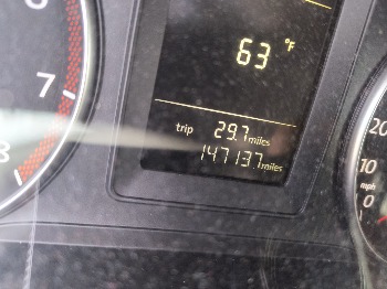 2010 volkswagen jetta s-pzev with 147137 miles for sale near Elk River, Minnesota 106585_44_mileage_closeup.jpg