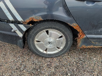 2006 honda civic-hybrid cvt with 234744 miles for sale near Elk River, Minnesota 106587_14_rear_pass_wheel.jpg