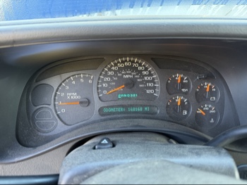 2003 chevrolet tahoe 4wd with 168168 miles for sale near Elk River, Minnesota 106589_43_gauge_cluster.jpg