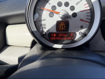 2010 mini cooper s with 98743 miles for sale near Elk River, Minnesota 106600_44_mileage_closeup.jpg