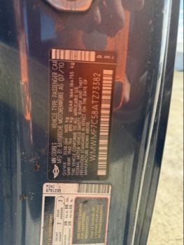 2010 mini cooper s with 98743 miles for sale near Elk River, Minnesota 106600_47_door_vin_sticker.jpg