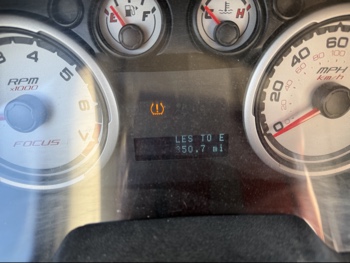 2008 ford focus ses-sedan with 288350 miles for sale near Elk River, Minnesota 106610_44_mileage_closeup.jpg