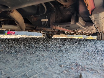 2009 toyota prius 4-door-liftback with 182239 miles for sale near Elk River, Minnesota 106613_20_undercar_rear_pass.jpg