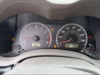 2010 toyota corolla le-4-speed-at with 170238 miles for sale near Elk River, Minnesota 106616_43_gauge_cluster.jpg
