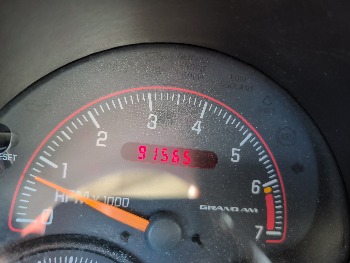 2004 pontiac grand-am se1-sedan with 91565 miles for sale near Elk River, Minnesota 106619_44_mileage_closeup.jpg