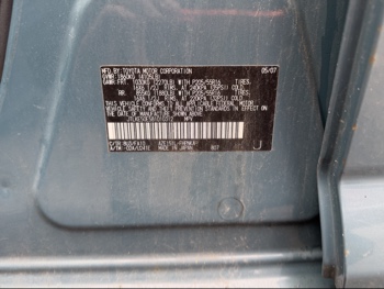 2008 scion xb wagon with 181235 miles for sale near Elk River, Minnesota 106624_47_door_vin_sticker.jpg