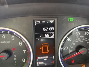2008 honda cr-v ex-l-4wd-at with 152109 miles for sale near Elk River, Minnesota 106628_44_mileage_closeup.jpg