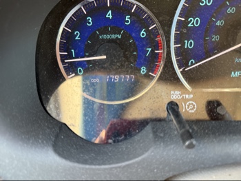 2009 toyota sienna ce-fwd-7-passenger with 179777 miles for sale near Elk River, Minnesota 106631_44_mileage_closeup.jpg