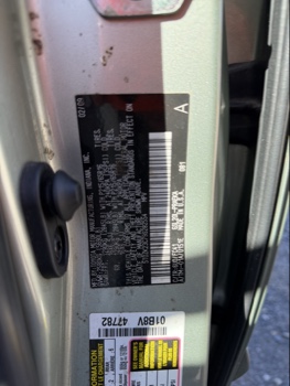 2009 toyota sienna ce-fwd-7-passenger with 179777 miles for sale near Elk River, Minnesota 106631_47_door_vin_sticker.jpg