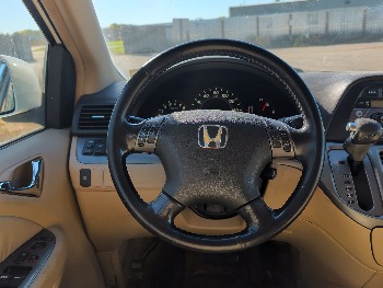 2006 honda odyssey ex-l with 241784 miles for sale near Elk River, Minnesota 106638_33_dash_from_driver.jpg
