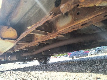 2005 dodge caravan sxt with 132608 miles for sale near Elk River, Minnesota 106640_21_undercar_pass_side.jpg