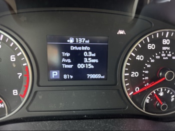 2020 kia optima lx with 79869 miles for sale near Elk River, Minnesota 106650_44_mileage_closeup.jpg