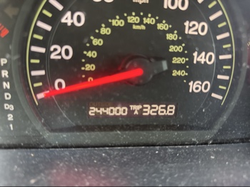 2003 honda accord ex-v6-sedan-at with 244000 miles for sale near Elk River, Minnesota 106662_44_mileage_closeup.jpg