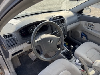 2007 kia spectra lx with 188719 miles for sale near Elk River, Minnesota 106695_33_dash_from_driver.jpg