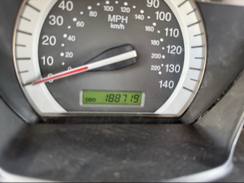 2007 kia spectra lx with 188719 miles for sale near Elk River, Minnesota 106695_44_mileage_closeup.jpg
