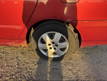 2007 toyota corolla ce with 160712 miles for sale near Elk River, Minnesota 106696_13_rear_drv_wheel.jpg