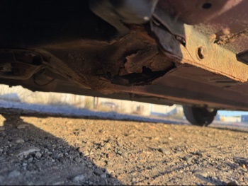 2007 toyota corolla ce with 160712 miles for sale near Elk River, Minnesota 106696_17_undercar_drv_side.jpg