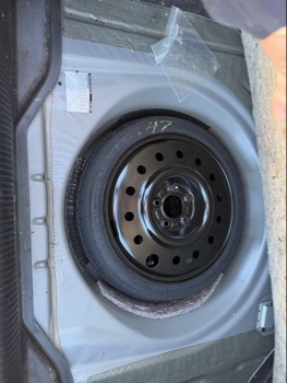 2009 buick lacrosse cx with 28748 miles for sale near Elk River, Minnesota 106702_27_spare_tire.jpg