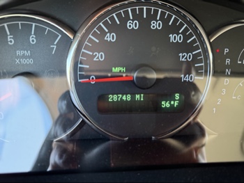 2009 buick lacrosse cx with 28748 miles for sale near Elk River, Minnesota 106702_44_mileage_closeup.jpg