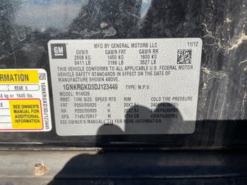 2013 chevrolet traverse 1lt-fwd with 191997 miles for sale near ham-lake, minnesota 14ceebf1082c406397a6f4d7c4ed8ba0.jpeg