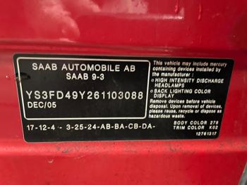 2006 Saab 9-3