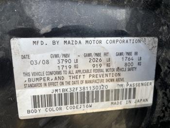 2008 Mazda Mazda3