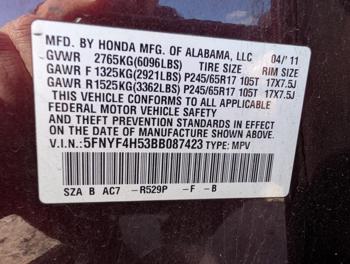 2011 honda pilot ex-l-4wd-5-spd-at with 153904 miles for sale near elk-river, minnesota 32d49aa5f3a64a2aaba2a69f4aa5556a.jpg