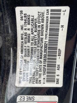 2006 honda civic ex with 192689 miles for sale near elk-river, minnesota 510884c455f947b2868e38b0d5ec347c.jpg