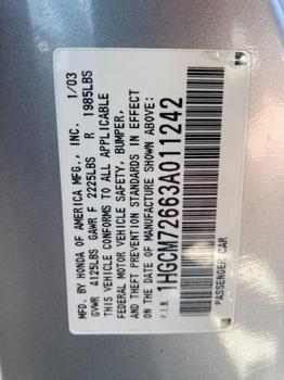 2003 Honda Accord