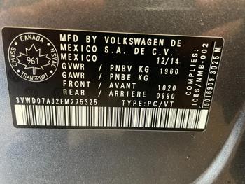 2015 Volkswagen Jetta