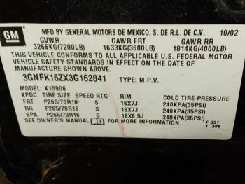 2003 chevrolet suburban 1500-4wd with 287351 miles for sale near elk-river, minnesota a221cce3df944ed8810bee94d08b5ee5.jpg