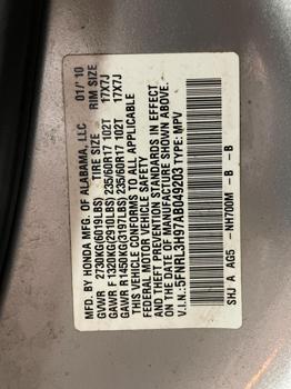 2010 Honda Odyssey