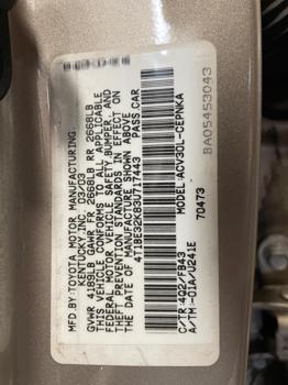 2003 Toyota Camry