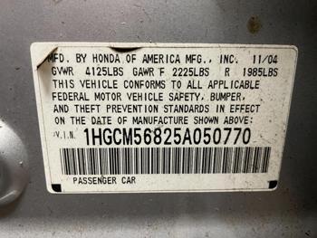 2005 Honda Accord