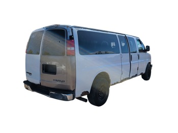 2008 chevrolet express ls-3500-extended with 167680 miles for sale near Elk River, Minnesota 106615_05_pass_rear_corner.jpg