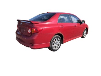 2009 toyota corolla base-4-speed-at with 195594 miles for sale near Elk River, Minnesota 106632_05_pass_rear_corner.jpg