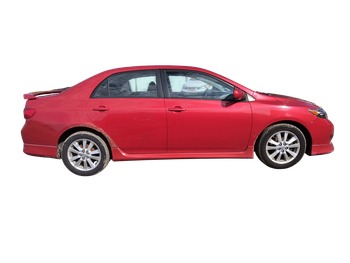 2009 toyota corolla base-4-speed-at with 195594 miles for sale near Elk River, Minnesota 106632_06_pass_side.jpg