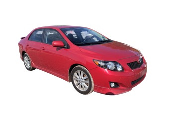 2009 toyota corolla base-4-speed-at with 195594 miles for sale near Elk River, Minnesota 106632_07_pass_front_corner.jpg